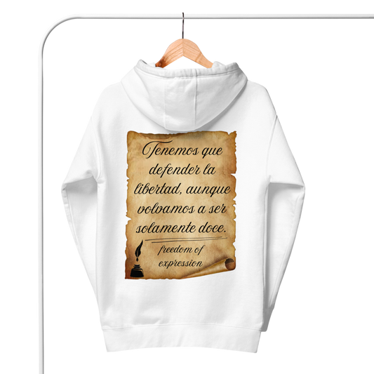 Tenemos que defender la libertad, aunque volvamos a ser solamente doce.